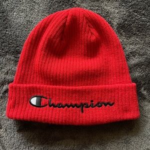 Champion Beanie [ rich red ]